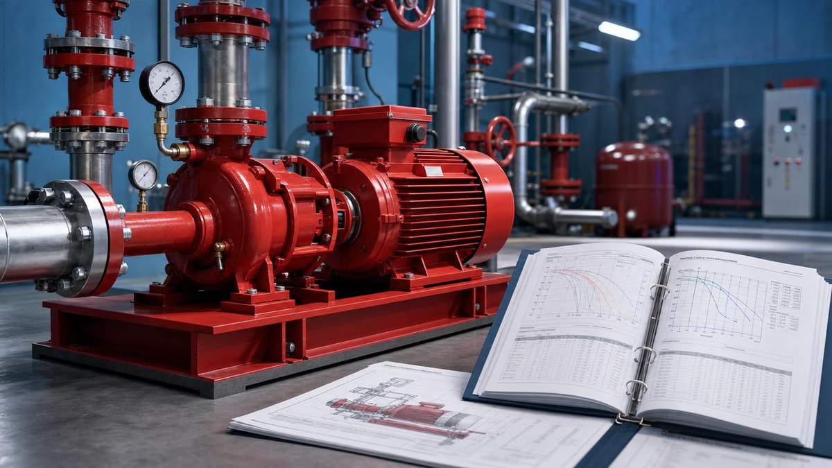 Fire Pump Flow and Head Data: What to Check Before You Compare Suppliers