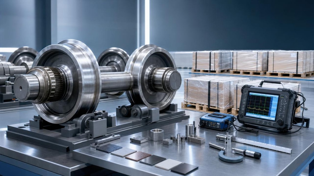 How to Compare a Railway Axle Manufacturer Beyond Price