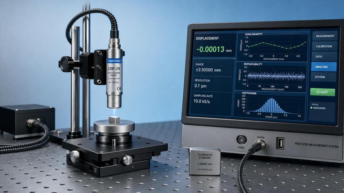 Capacitive Sensor Non-Linearity Data: What Actually Matters in Performance Review