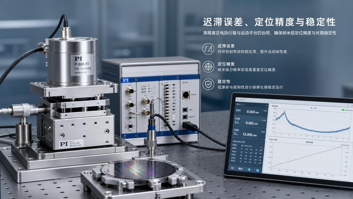 Piezo Actuator Hysteresis Data: How Much Error Is Acceptable in Real Motion Control