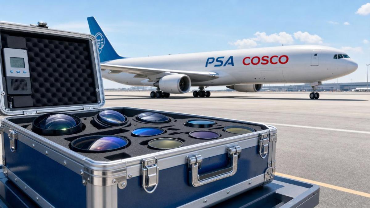 PSA & COSCO Launch Optical Coatings Air Express to SEA