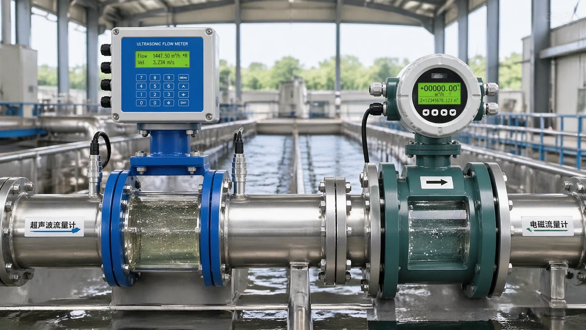 Ultrasonic Flowmeters vs Magnetic Meters in Dirty Water