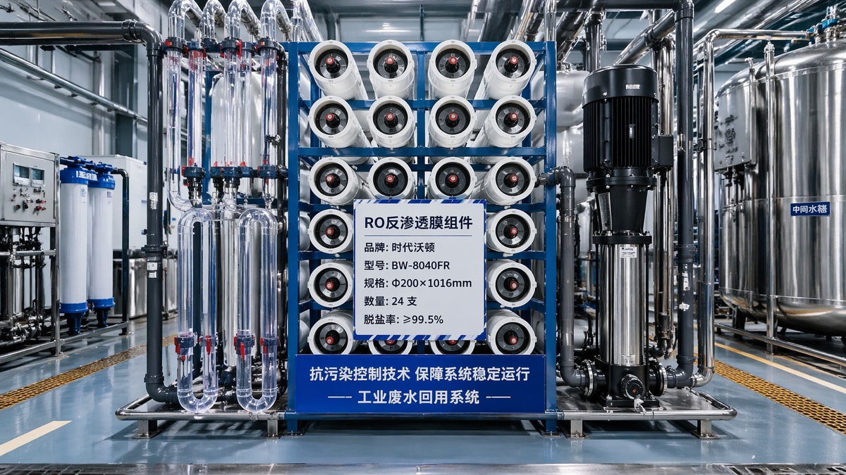 Which RO Membrane Specifications Matter Most for Fouling Control
