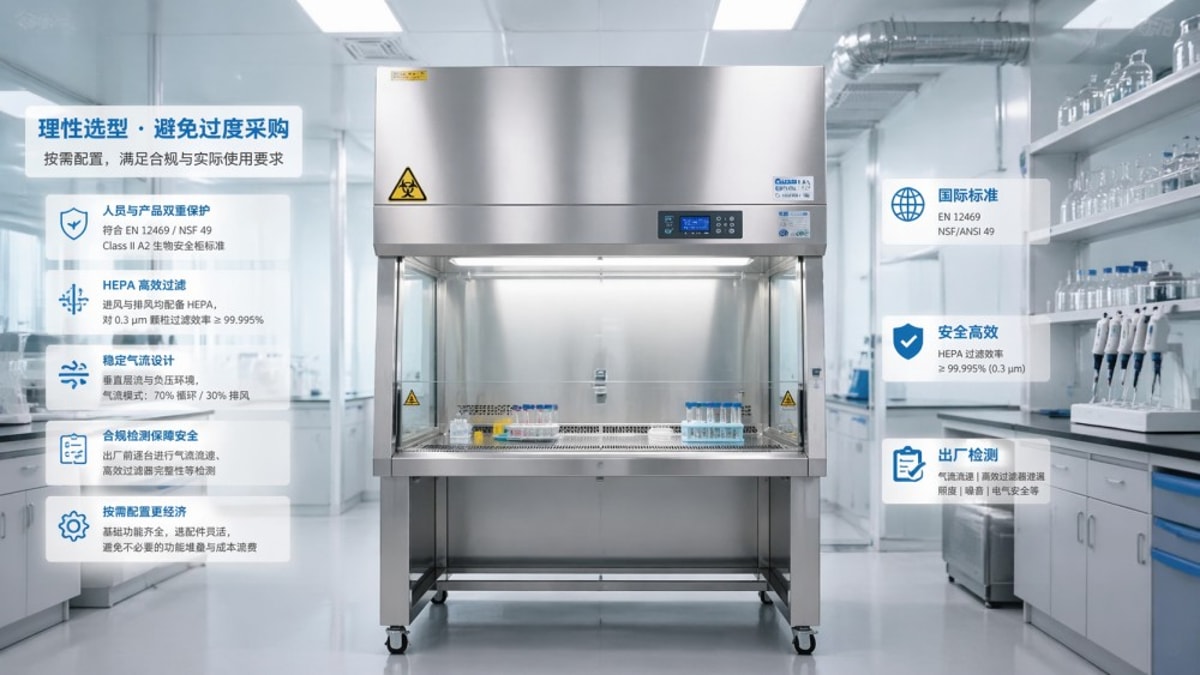 How to Choose Biosafety Cabinets Without Overbuying