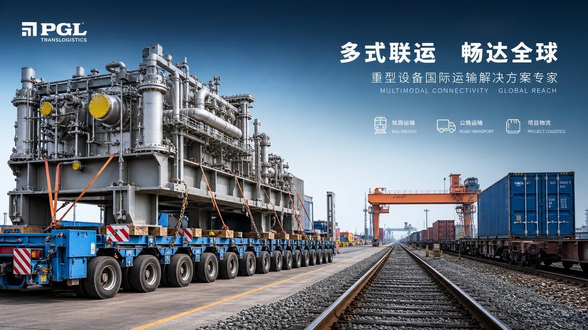 International logistics solutions for heavy machinery without port bottlenecks