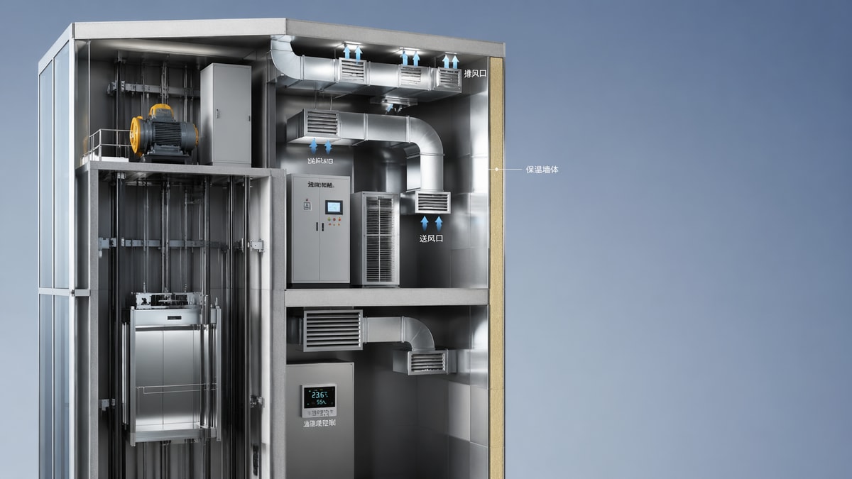 Can HVAC Planning Improve Vertical Transportation?