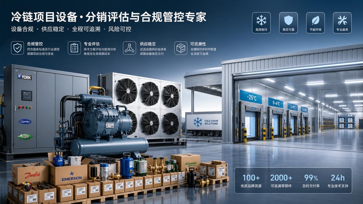 Industrial Refrigeration distributor red flags in cold chain projects