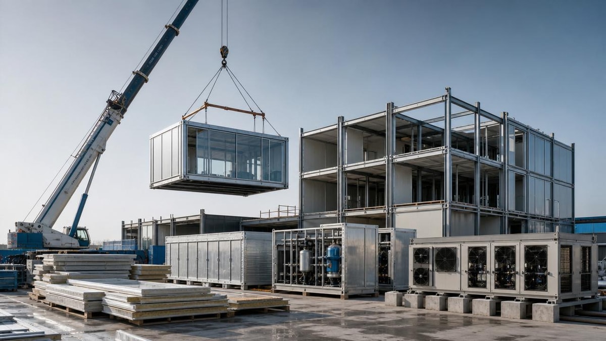 Where Prefabricated Construction Applications Save Time and Where They Do Not