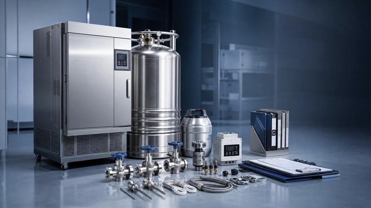 How to compare a cryogenic storage manufacturer by risk