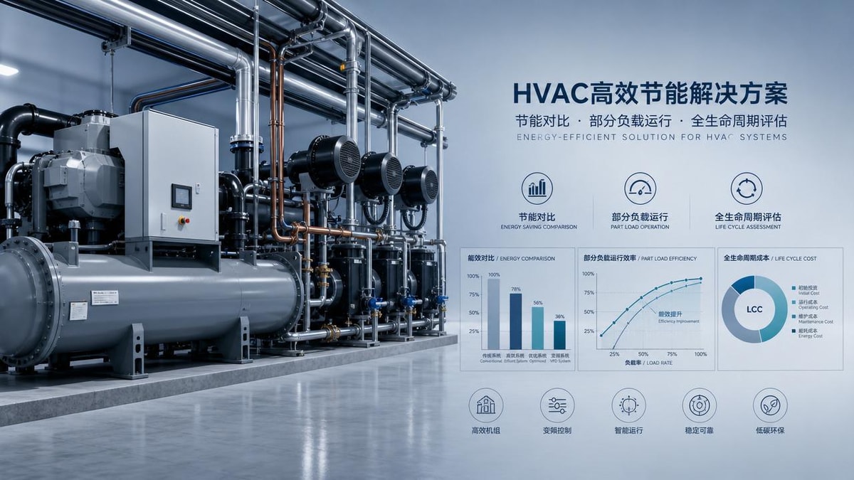 Energy-efficient HVAC comparison beyond the rated numbers