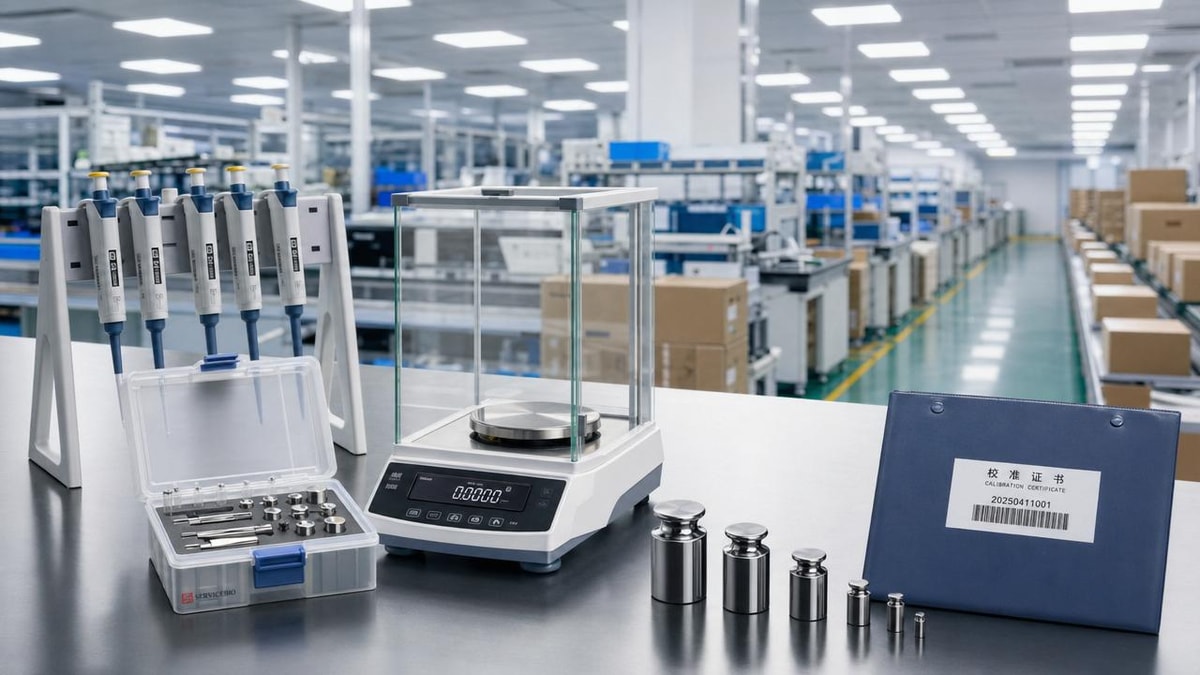 Pipette calibration tools factory output and traceability questions