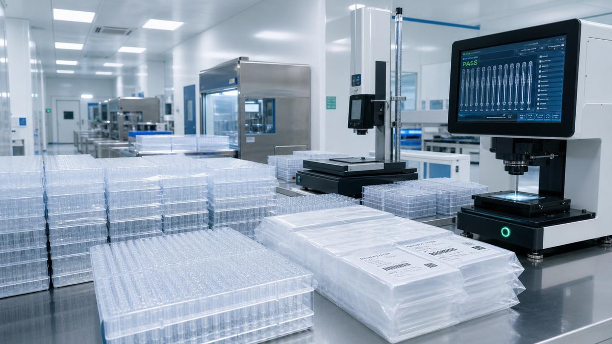 Sterile Pipette Tips Factory Checks Before a Volume Contract