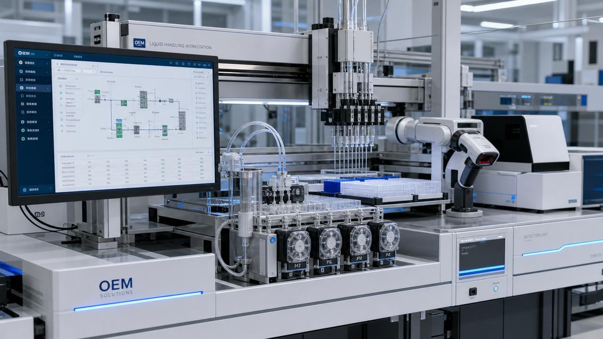 Liquid Handling Software OEM Without Integration Delays