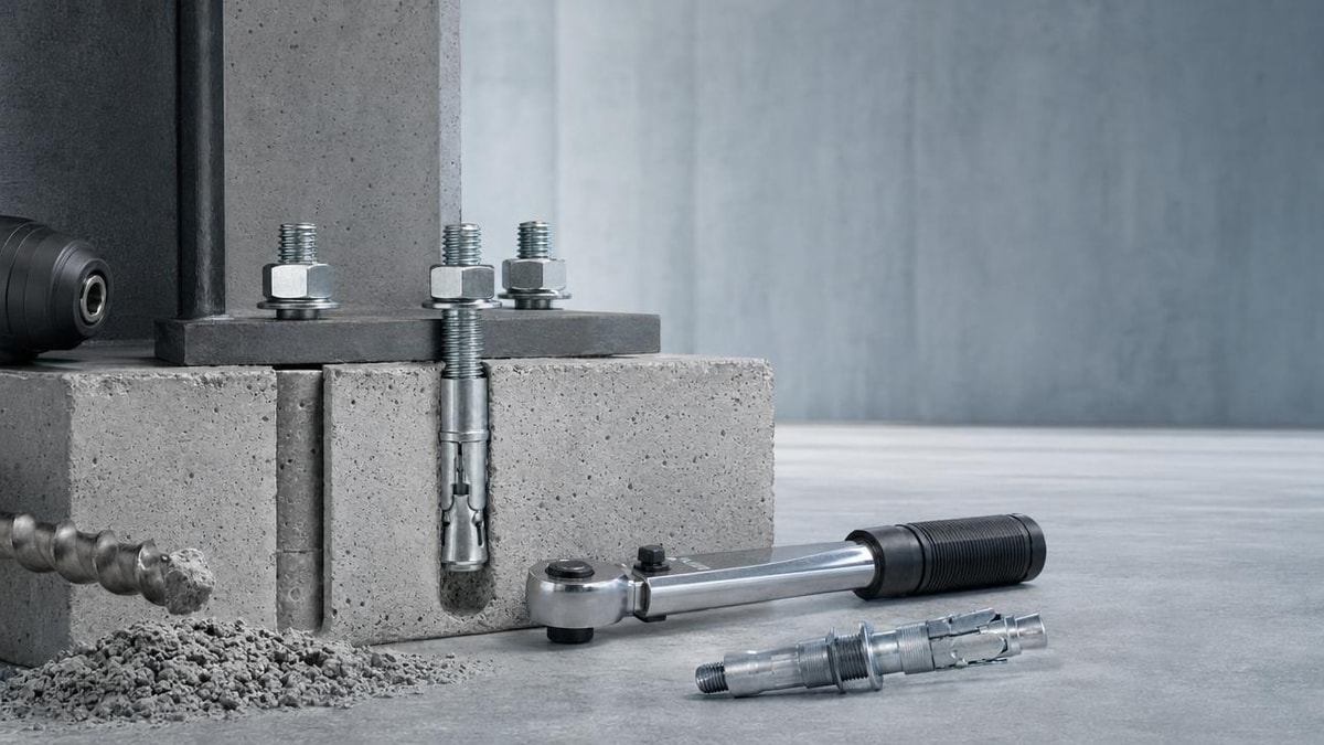 Heavy Duty Expansion Anchors: Common Installation Errors That Reduce Holding Power