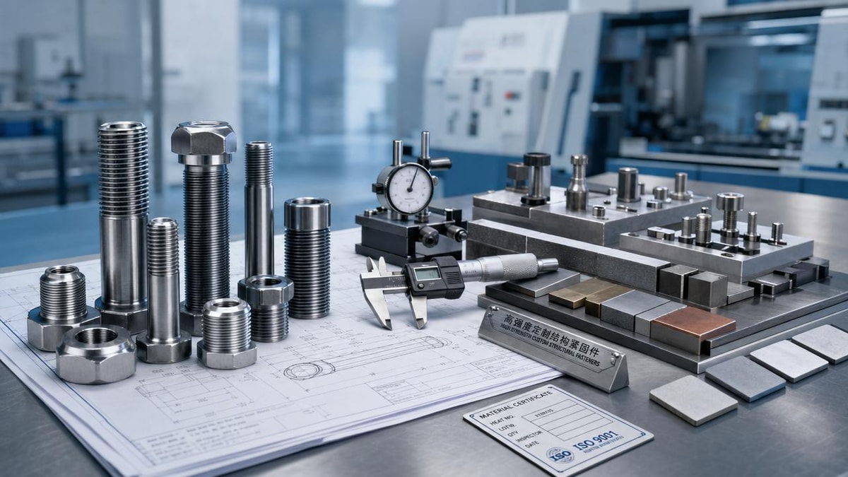 Custom Structural Fasteners Factory: How to Judge Production Fit for Your Drawings