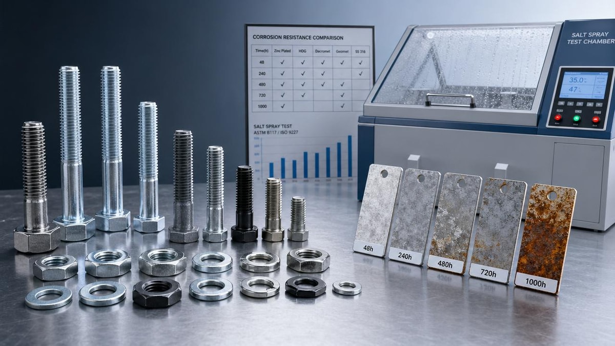 How to Read Corrosion Resistance Salt Spray Data Before Choosing Bolts