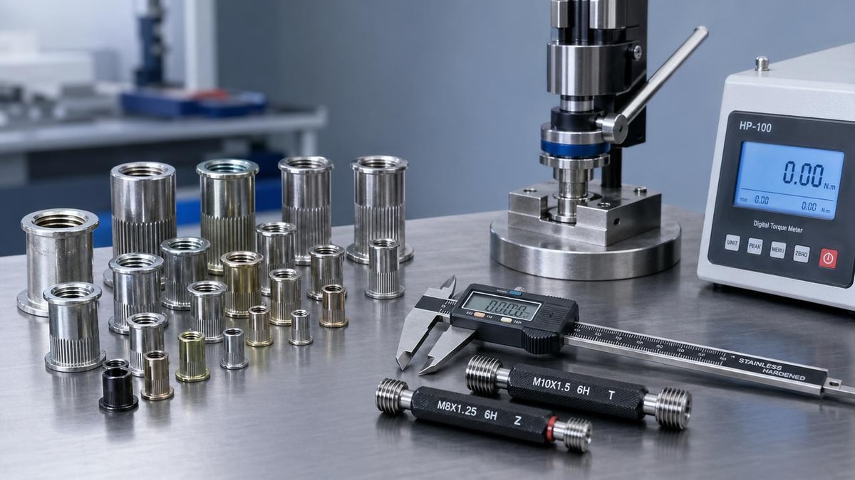 Rivet Nut Manufacturer OEM: What to Review Before Approving Samples