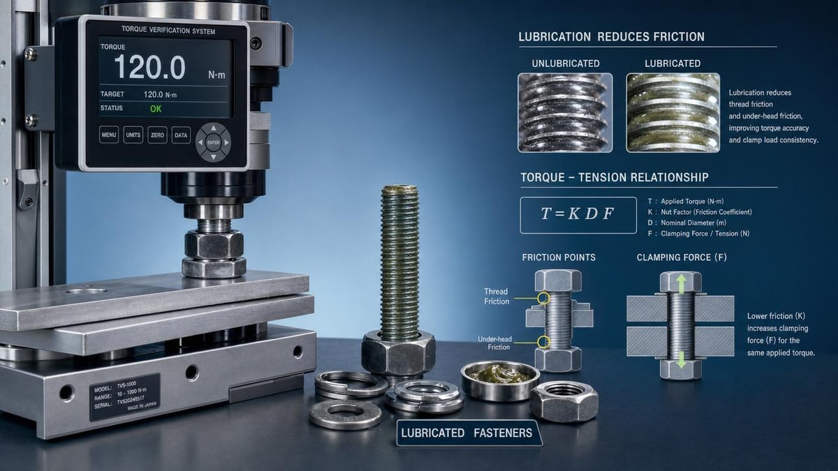 K-Factor for Lubrication Benchmarks and Why Tightening Results Vary