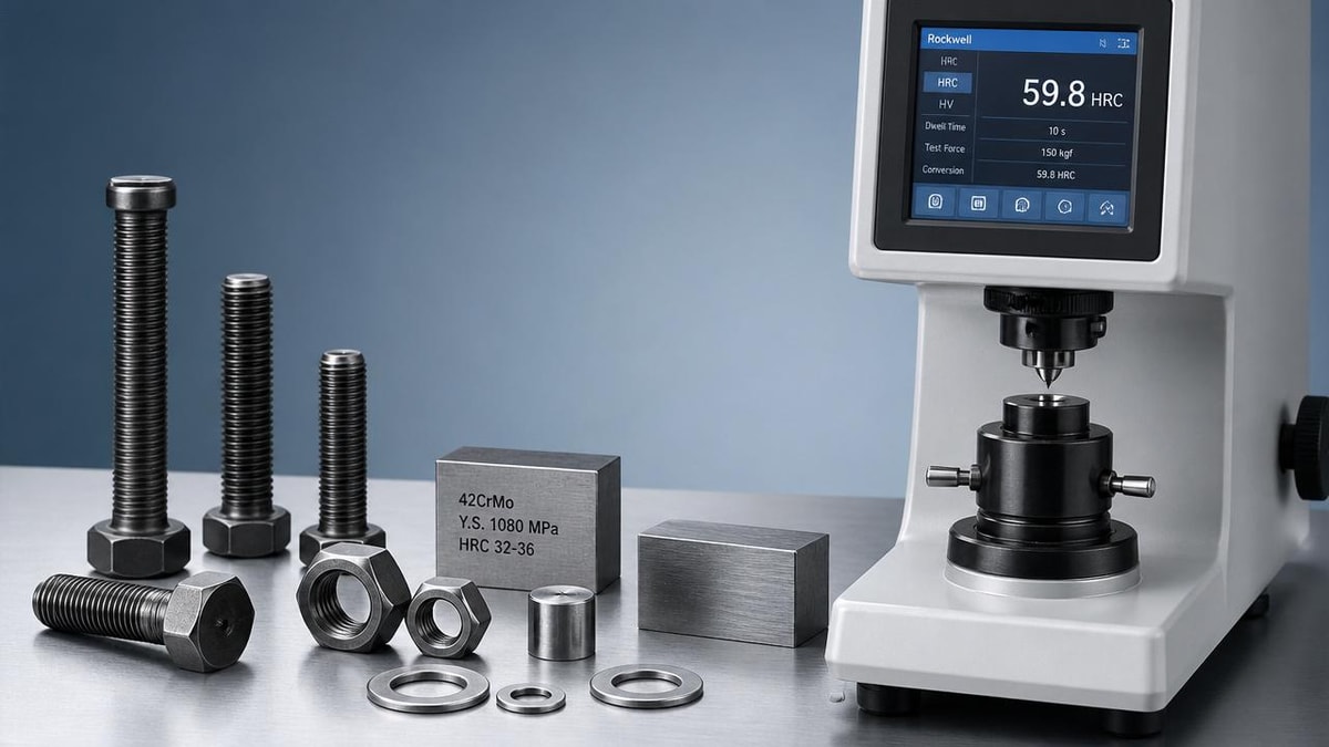 Yield Strength vs Hardness Data: A Better Way to Screen Fastener Quality
