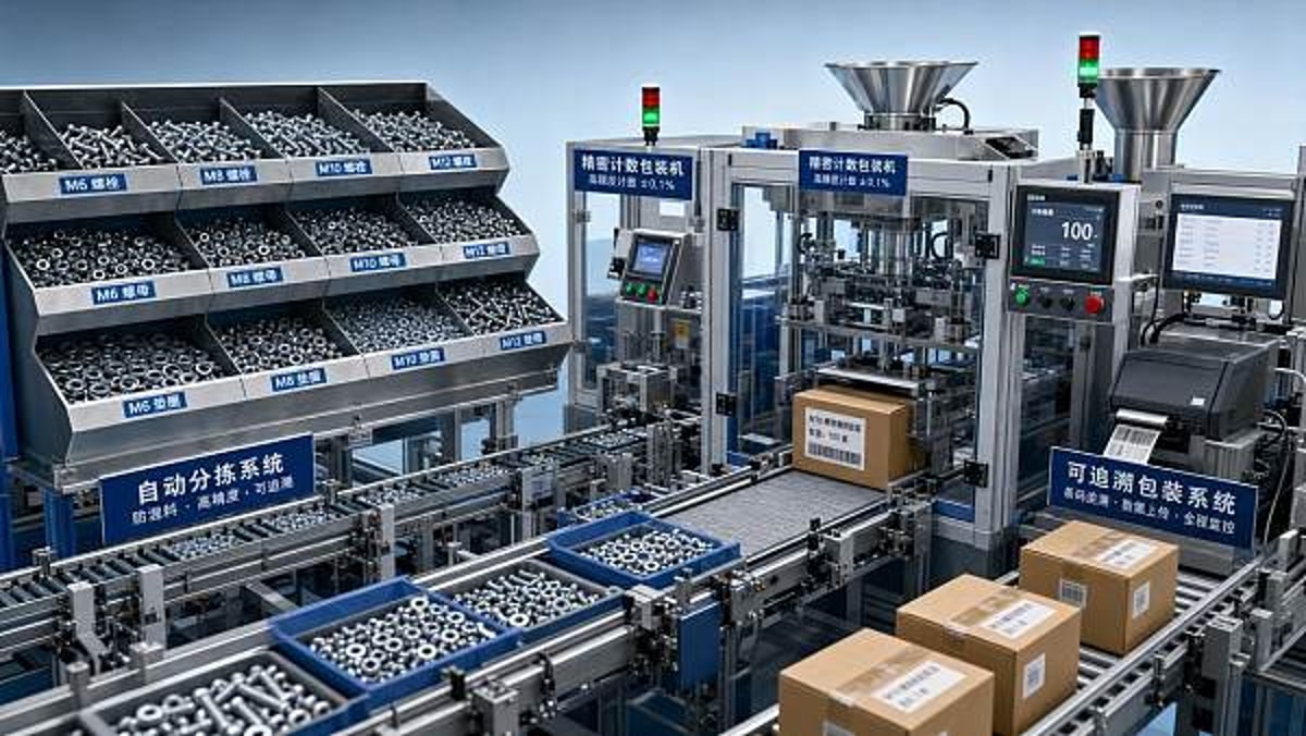 Fastener Sorting and Packing Factory: What Reduces Shipping Errors
