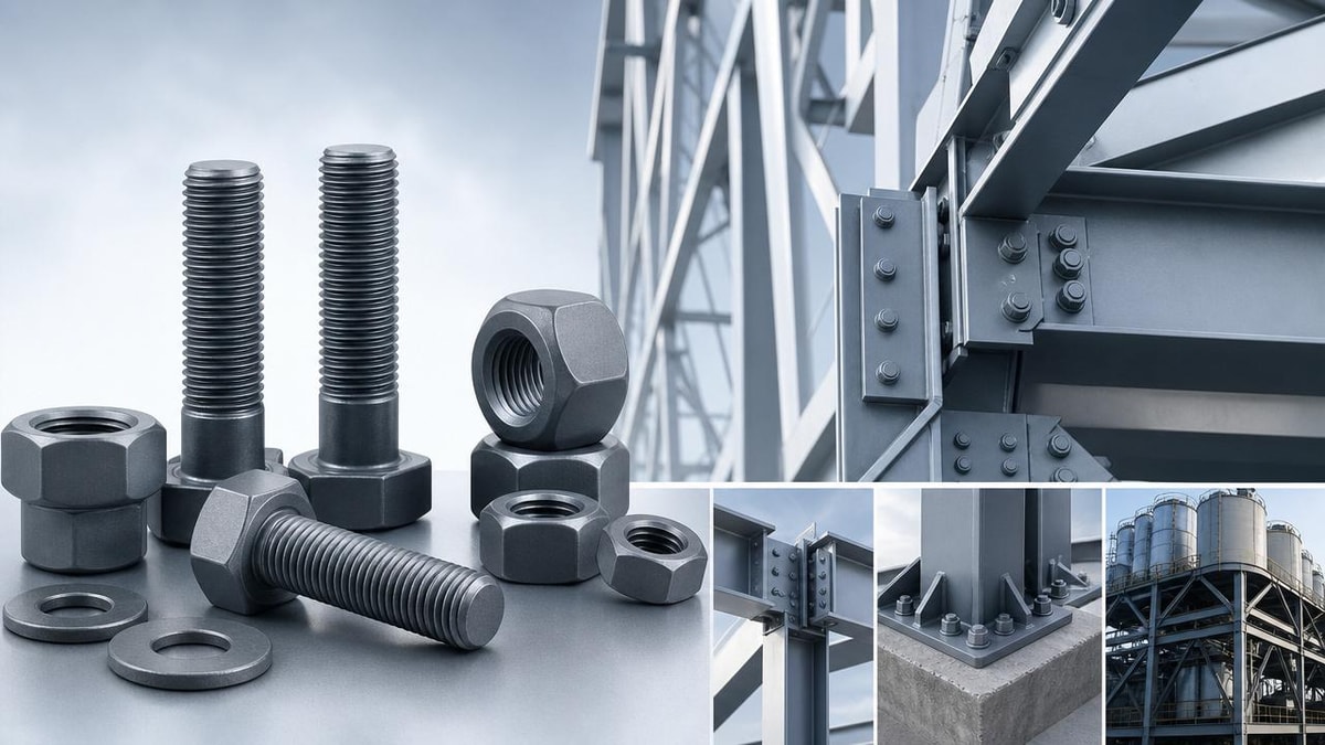 Anti-Corrosion Coated Bolts OEM for Harsh Outdoor Service Conditions