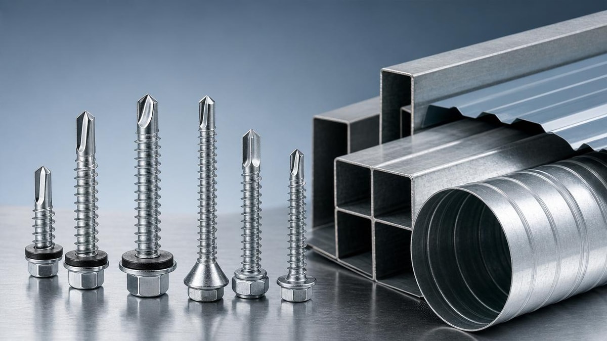 Self-Drilling Screws Wholesale: Picking the Right Point and Coating