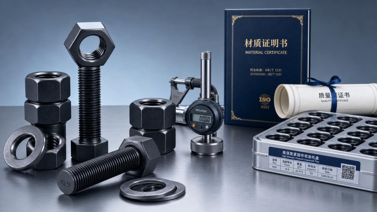 High Strength Nut and Washer OEM: Matching Sets Without Spec Gaps