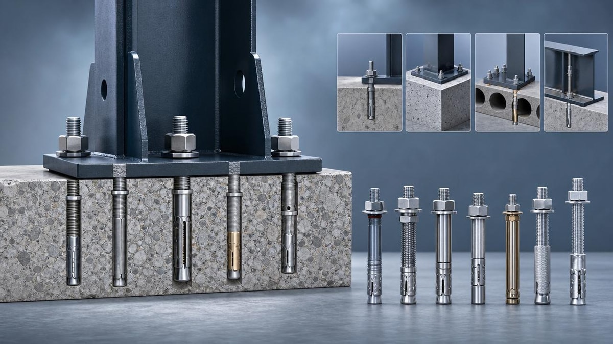 Heavy Duty Expansion Anchors: Best Fit, Common Failure Points, and Safer Choices