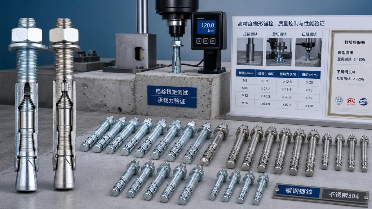 Wedge Anchor Factory Wholesale: How to Compare Capacity Claims and Real Value