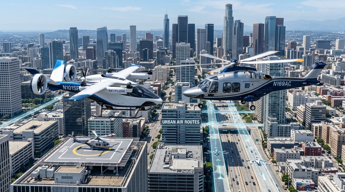 eVTOL or Helicopter: Which Fits Urban Routes Better