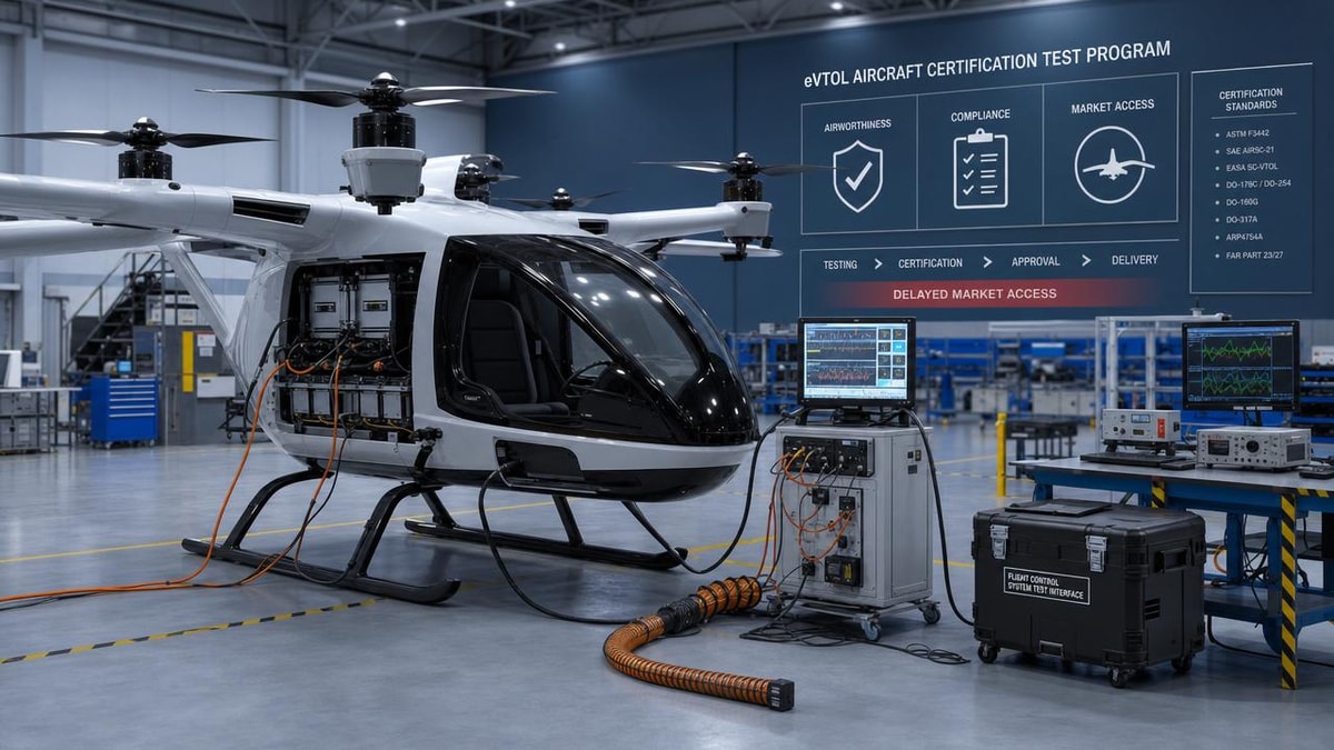 eVTOL Certification Standards: Key Changes That Could Delay Market Entry