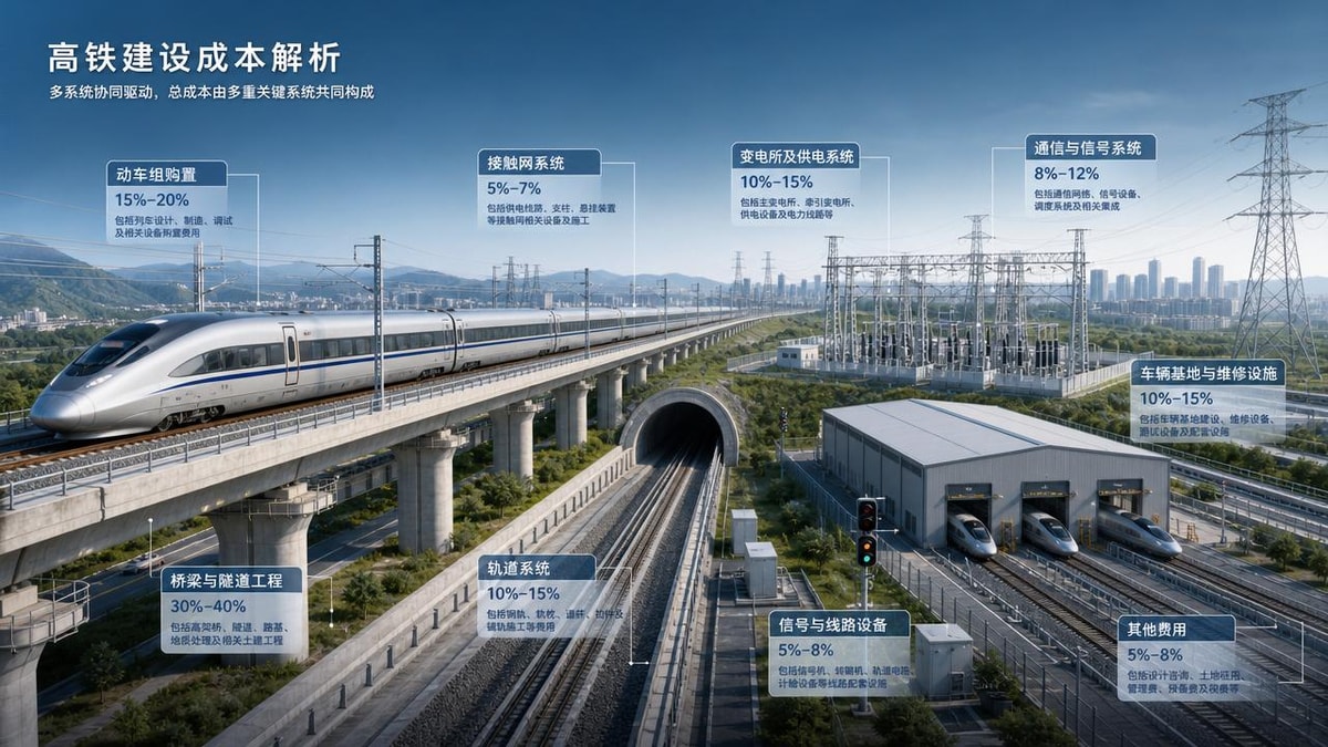 High-Speed Rail Price Breakdown: What Drives Cost More Than Most Estimates Show