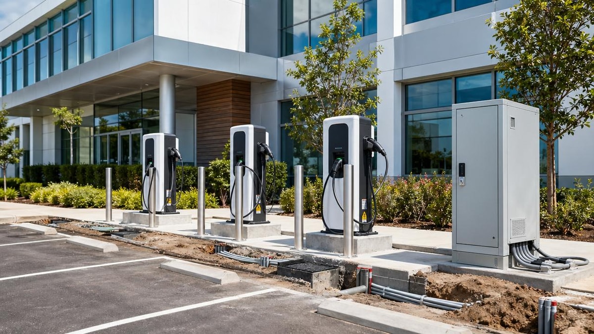EV Charging Stations Quick Installation Guide for Small Commercial Sites