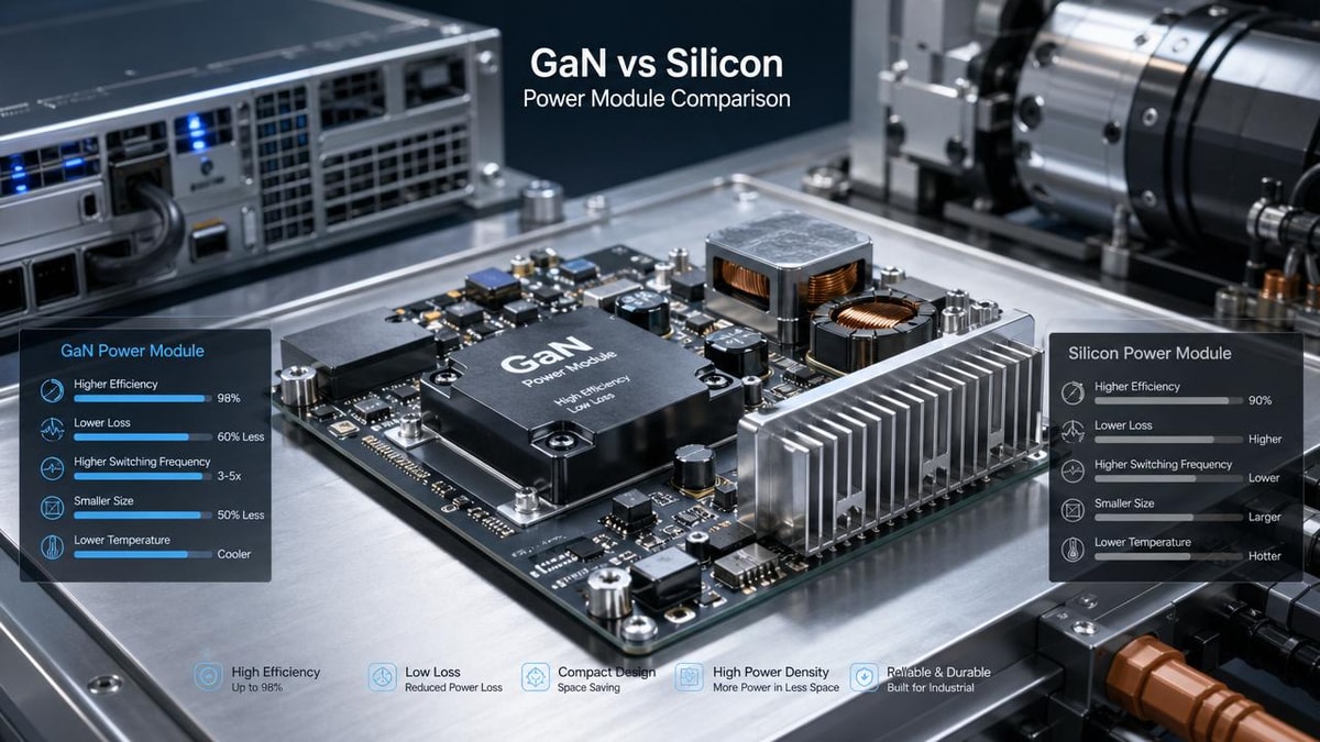 What Sets GaN Power Modules Apart in Fast-Switching Systems