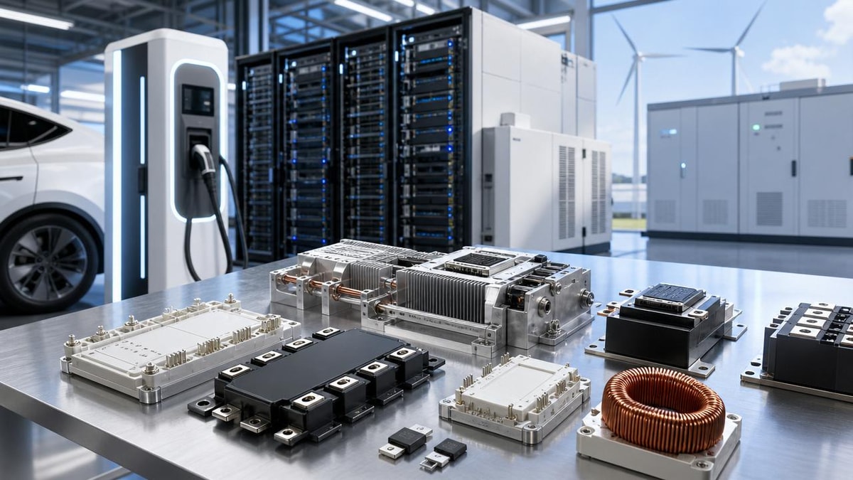 Third-Generation Semiconductors Explained Through Real Power Device Applications