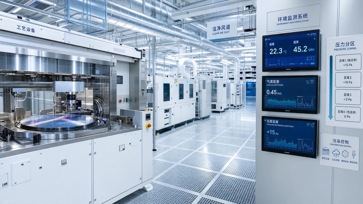 How Better Environment Control Reduces Defect Risk in Semiconductor Fabrication
