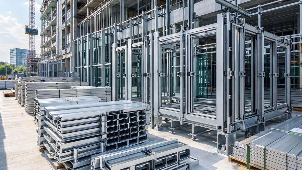 How Aluminum Extrusions for Construction Industry Affect Build Speed and Waste