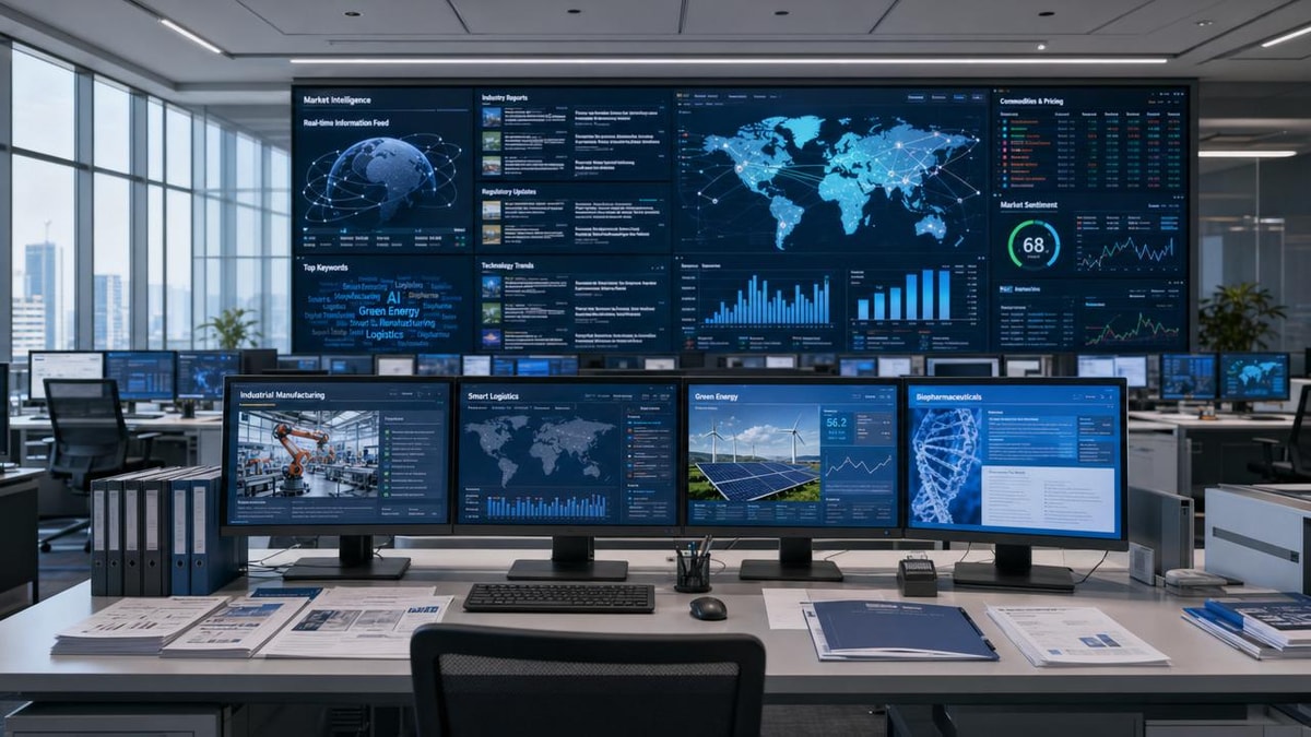 Industrial News Sources That Save Time When Tracking Market Moves