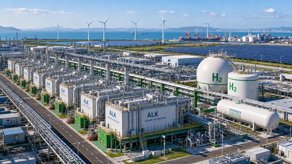 Global Green Hydrogen Project Pipeline 2026: Where Large ALK Demand Is Building Fast
