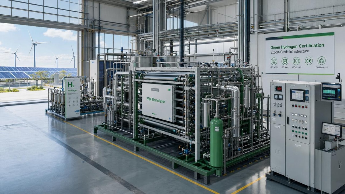 Green Hydrogen Certification (GO): A Practical Gate for Export-Ready PEM Plants