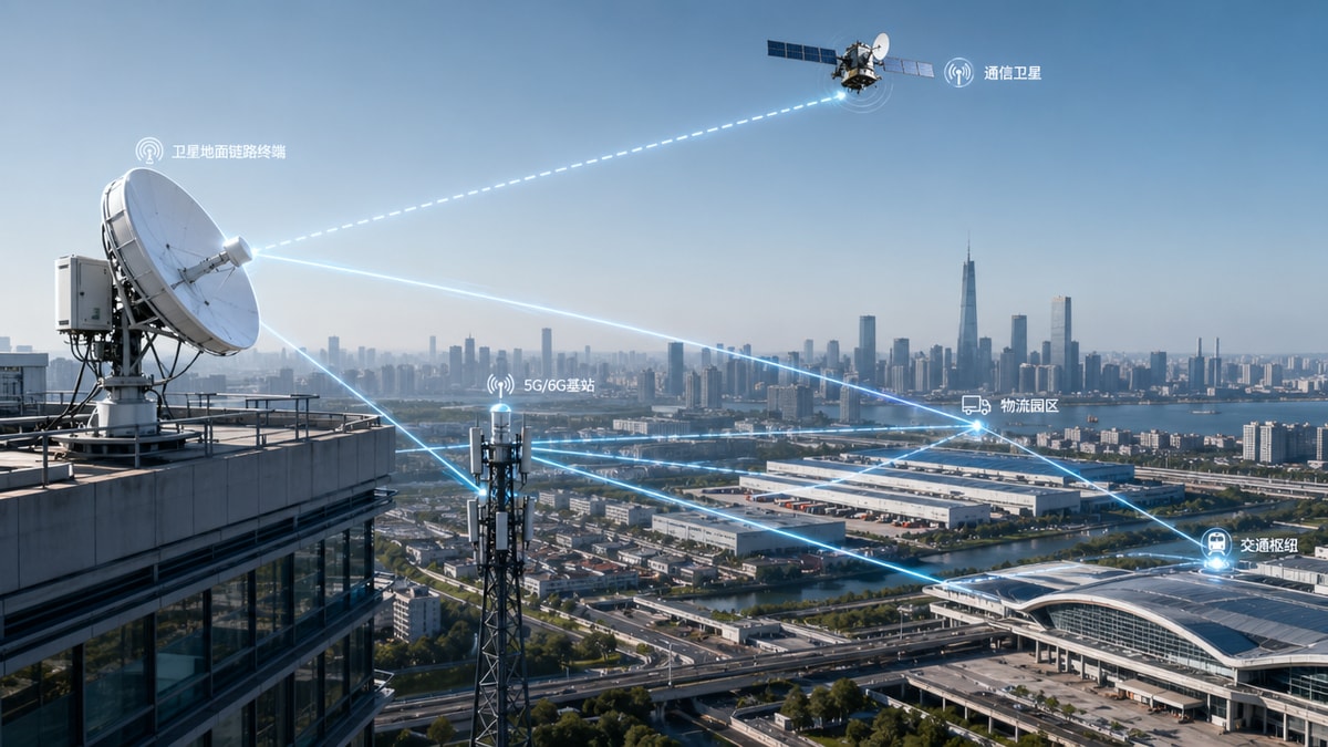 How satellite-ground link terminals affect urban network coverage