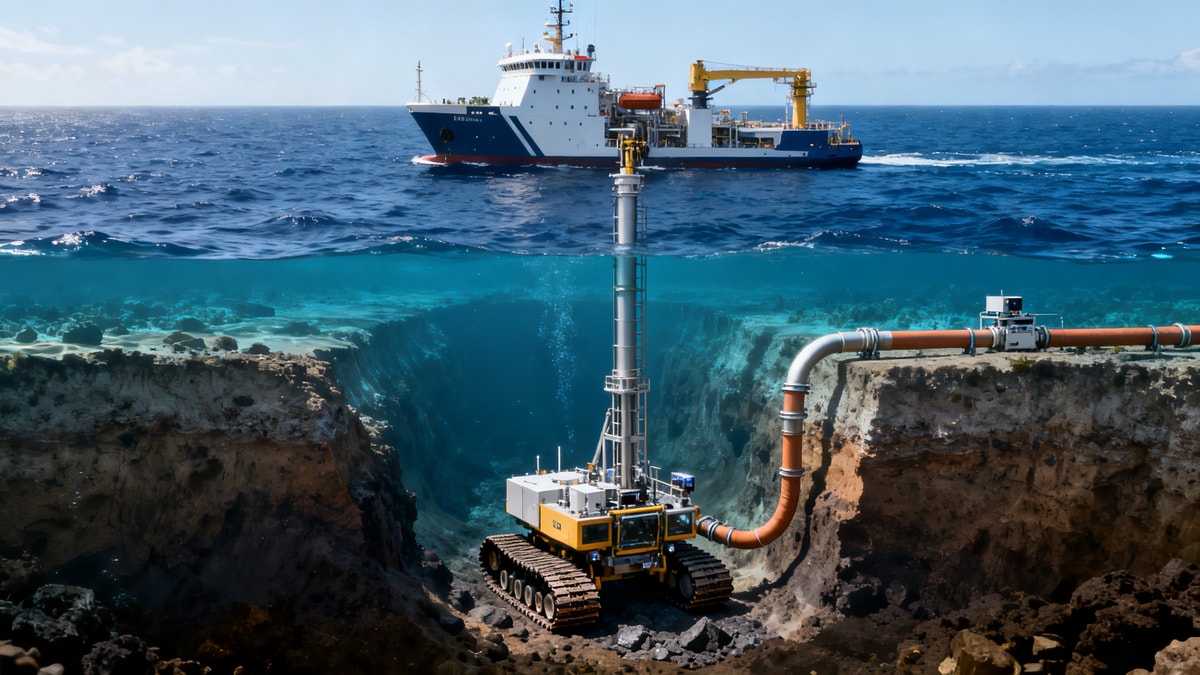 Why are deep sea mining technology pilots under closer review?