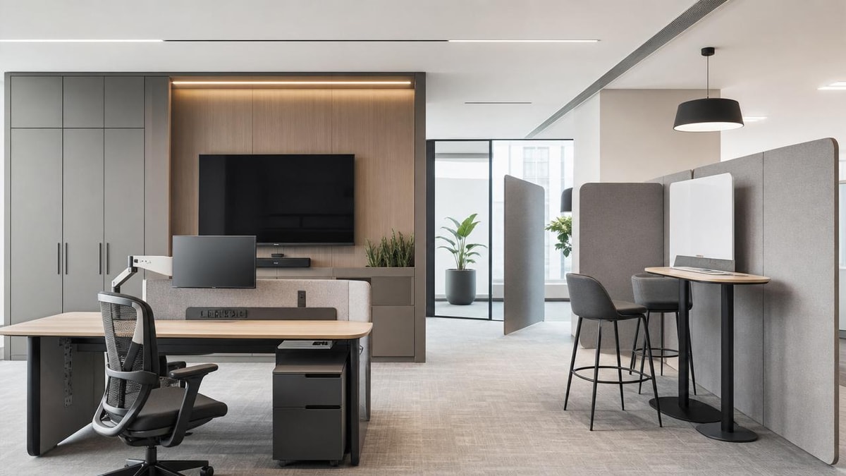 Smart Workspace Ideas That Improve Focus in Compact Office Layouts