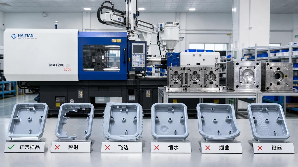 Injection molding defects troubleshooting starts with these clues