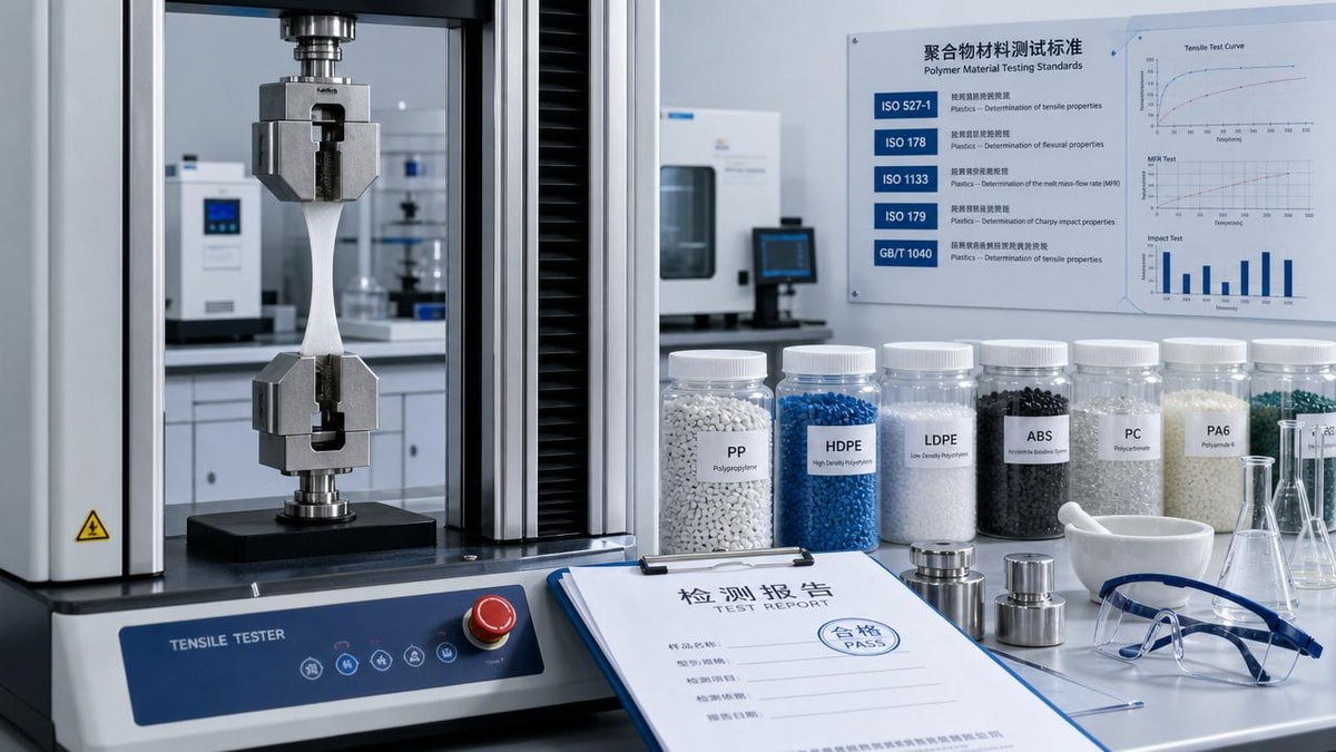 Polymer testing methods and standards that affect product approval
