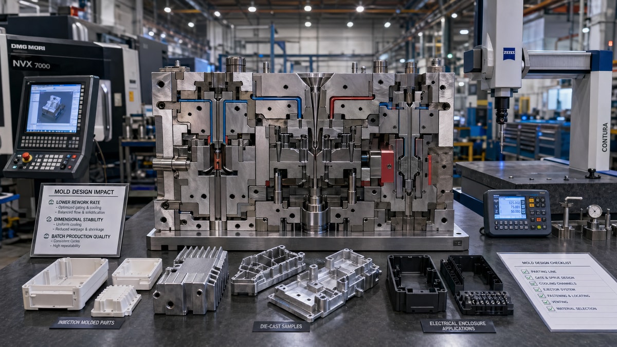 Mold design choices that quietly increase rework rates