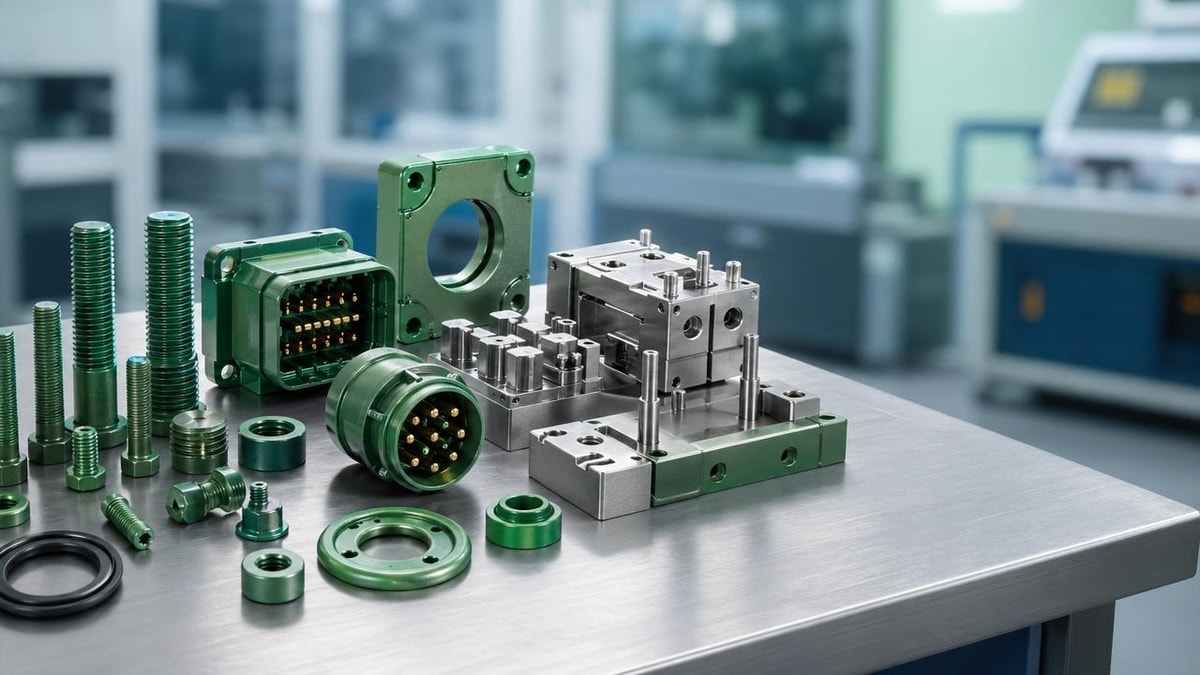 Greening industrial components without raising failure risk