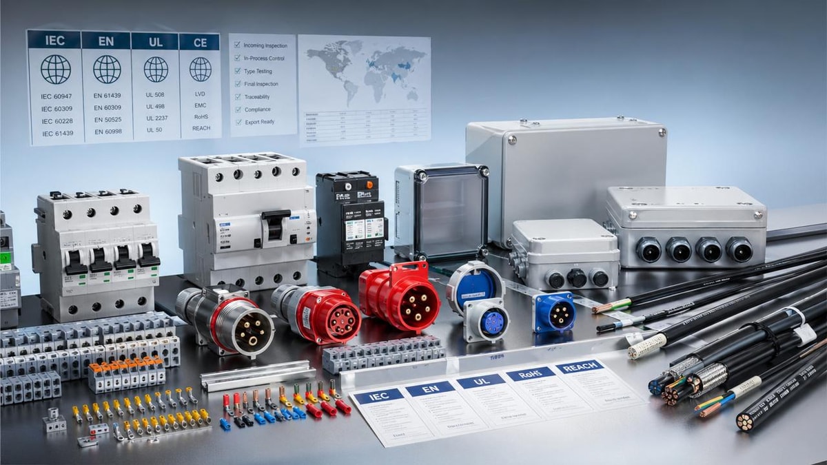 International electrical standards gaps seen in exports