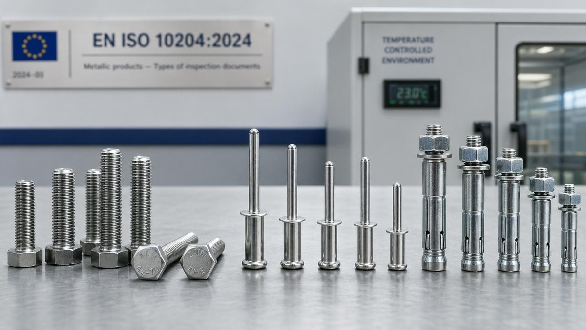 EU Tightens Compliance for Metal Fasteners from May 2026