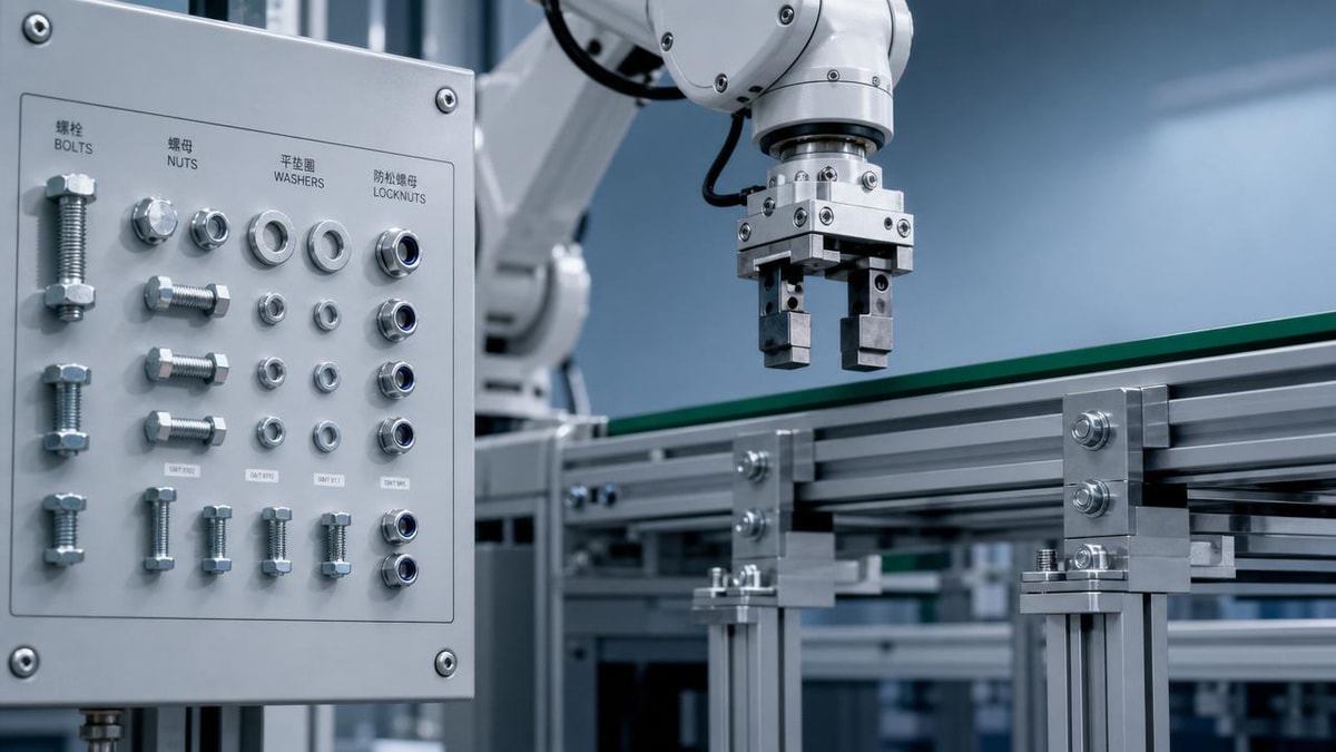 Choosing Fasteners for Industrial Automation Without Overspec
